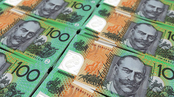 ABS dollar AUD currency