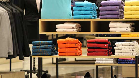 clothes shops retail sales spending