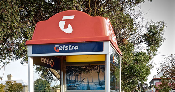 Telstra Phone Box