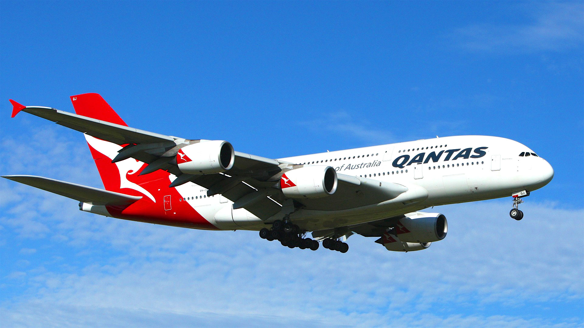 Qantas jet image