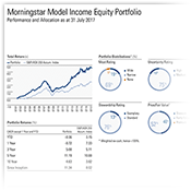 model income equities portfolio image